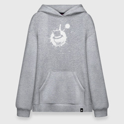 Худи SuperOversize хлопок Сэр Троглодит - Минимализм