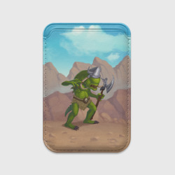 Картхолдер Magsafe магнитный Сэр Троглодит - Варвар, текст