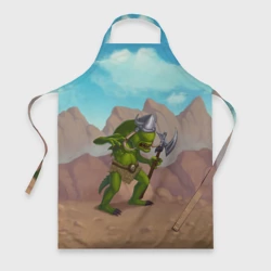 Фартук 3D Сэр Троглодит - Варвар, текст