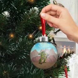 Ёлочный шар Сэр Троглодит - Варвар, текст - фото 2