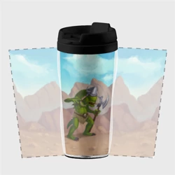 Термокружка-непроливайка Сэр Троглодит - Варвар, текст - фото 2