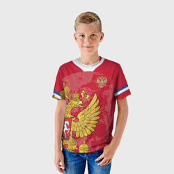 Детская футболка 3D Сборная России 2020 Exlusive - фото 2