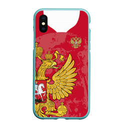Чехол для iPhone XS Max матовый Сборная России 2020 Exlusive