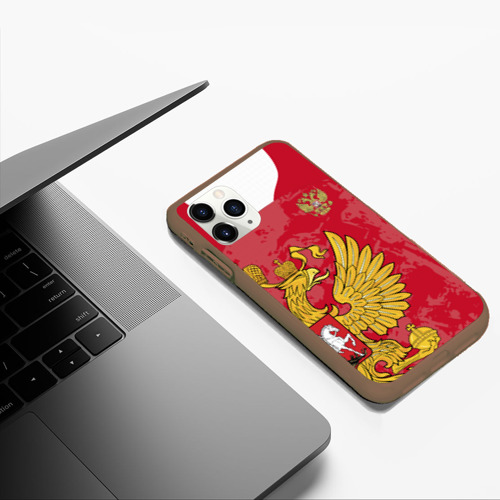 Чехол для iPhone 11 Pro Max матовый с принтом Сборная России 2020 Exlusive, фото #5