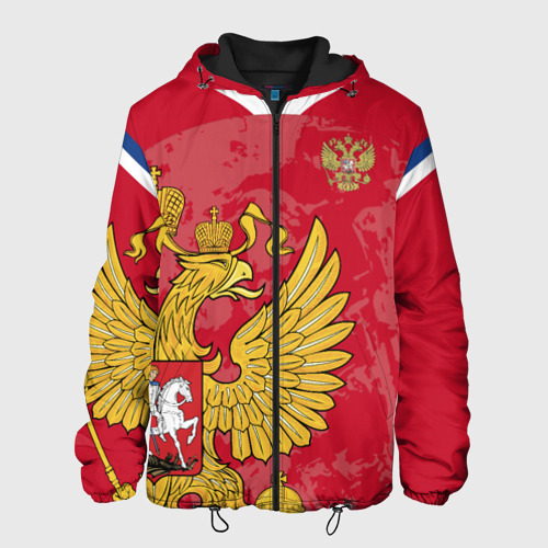Мужская куртка 3D с принтом Сборная России 2020 Exlusive, вид спереди #2