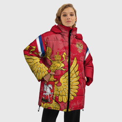 Женская зимняя куртка Oversize Сборная России 2020 Exlusive - фото 2