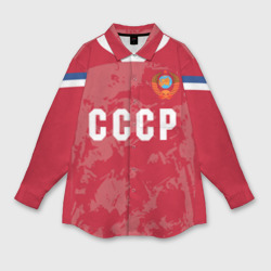 Женская рубашка oversize 3D СССР Retro 2020