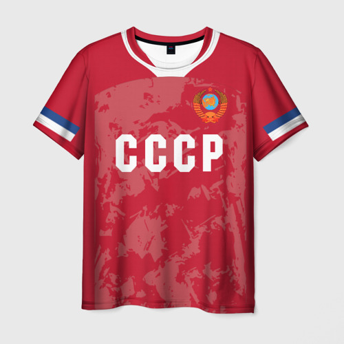 Мужская футболка с принтом СССР Retro 2020, вид спереди №1