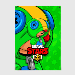 Постер Brawl Stars Leon