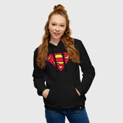 Женская толстовка хлопок Superman logo - фото 2