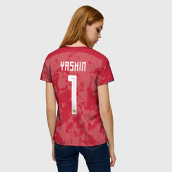 Женская футболка 3D Лев Яшин - фото 2