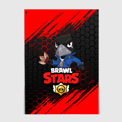 Постер Brawl Stars crow ворон