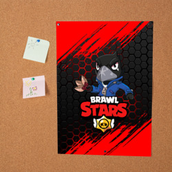 Постер Brawl Stars crow ворон - фото 2