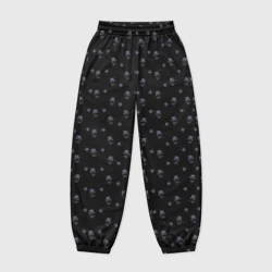 Женские джоггеры оверсайз 3D Сэр Троглодит - Паттерн, черны