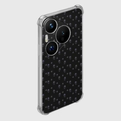 Чехол для Huawei Pura 70 Сэр Троглодит - Паттерн, черны - фото 2