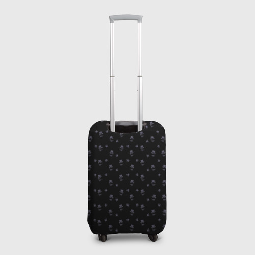 Чехол для чемодана 3D Сэр Троглодит - Паттерн, черны, цвет 3D печать - фото 2