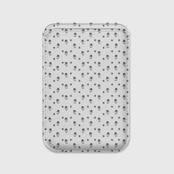 Картхолдер Magsafe магнитный Сэр Троглодит - Паттерн, серый