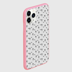Чехол для iPhone 11 Pro Max матовый Сэр Троглодит - Паттерн, серый - фото 2