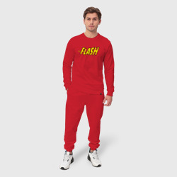Мужской костюм хлопок The Flash - фото 2