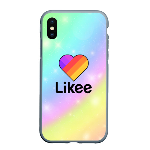 Чехол для iPhone XS Max матовый LIKEE Фото 01 Чехол для iPhone XS Max матовый LIKEE Фото 01