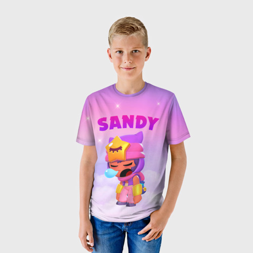 Детская футболка 3D Brawl Stars - Sandy - фото 3
