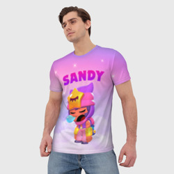Мужская футболка 3D Brawl Stars - Sandy - фото 2