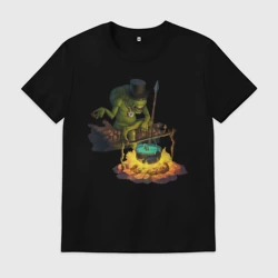 Мужская футболка хлопок Сэр Троглодит - Троглодит