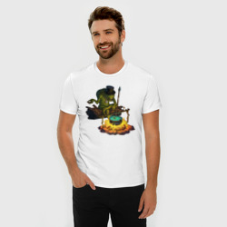 Мужская футболка хлопок Slim Сэр Троглодит - Троглодит - фото 2