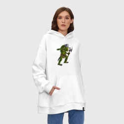 Худи SuperOversize хлопок Сэр Троглодит - варвар - фото 2