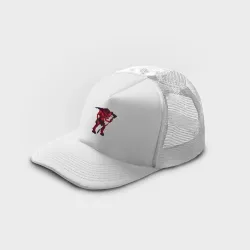 Кепка тракер с сеткой Сэр Троглодит - демон - фото 2