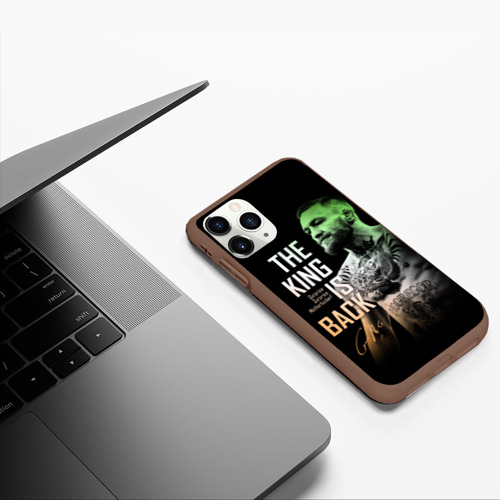 Чехол для iPhone 11 Pro матовый с принтом Конор МакГрегор, фото #5
