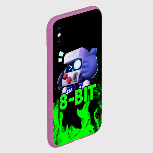 Чехол для iPhone XS Max матовый Brawl Stars 8-BIT Фото 01 Чехол для iPhone XS Max матовый Brawl Stars 8-BIT Фото 01