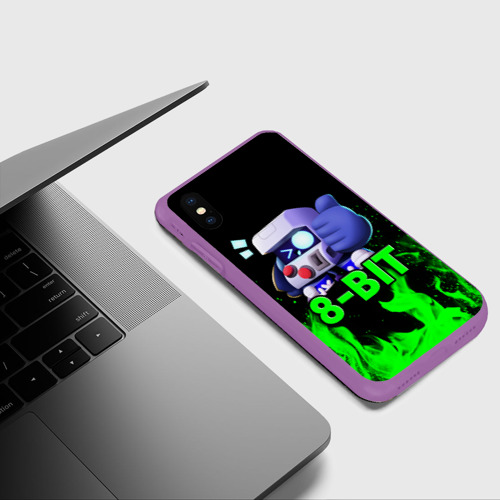 Чехол для iPhone XS Max матовый Brawl Stars 8-BIT Фото 01 Чехол для iPhone XS Max матовый Brawl Stars 8-BIT Фото 01