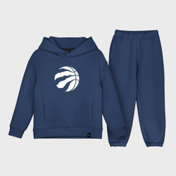 Детский костюм хлопок Oversize Toronto Raptors W