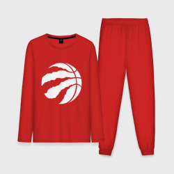 Мужская пижама с лонгсливом хлопок Toronto Raptors W