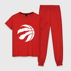 Женская пижама хлопок Toronto Raptors W