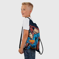 Рюкзак-мешок 3D Superman - фото 2
