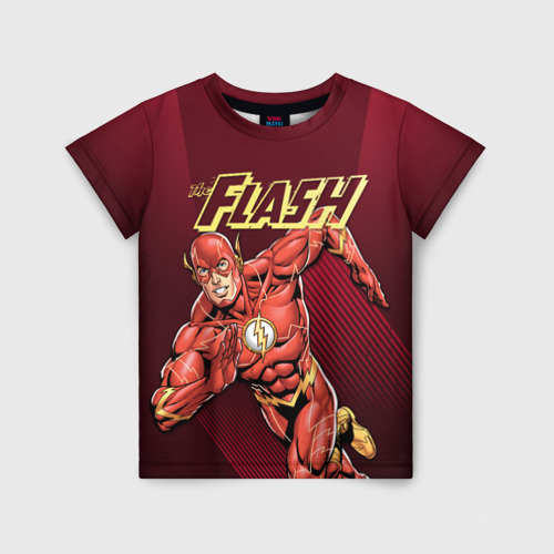 Детская футболка 3D The Flash Фото 01 Детская футболка 3D The Flash Фото 01