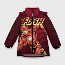 Зимняя куртка для девочек 3D The Flash