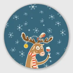 Праздничный Олень