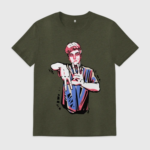 Как нарисовать мерч а 4