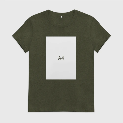 Продолжение картинки в мерче а4 на футболке с карманом