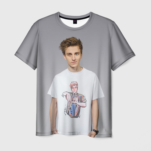 Мужская футболка 3D Футболка с Владом в футболке XXS 