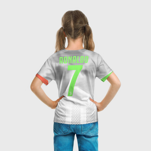 Детская футболка 3D Ronaldo 19-20 Palace edition, цвет 3D печать - фото 6