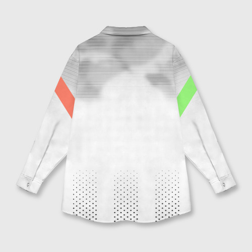 Женская рубашка oversize 3D с принтом Home 19-20 Palace edition, вид сзади #1