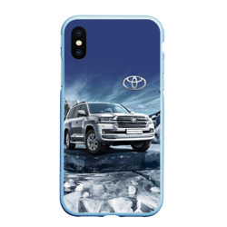 Чехол для iPhone XS Max матовый Land Cruiser 200