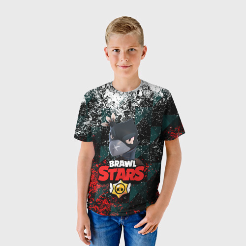 Детская футболка 3D BRAWL STARS CROW - фото 3