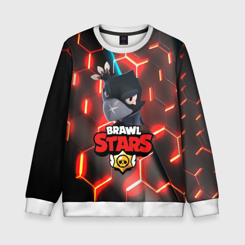 Детский Свитшот Brawl Stars crow (3D)