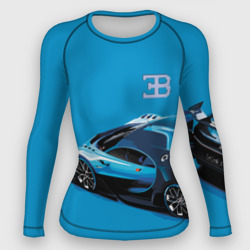 Женский рашгард 3D Bugatti