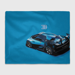 Плед 3D Bugatti